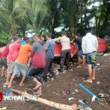 Puluhan Perahu Nelayan Kayumera Ternate Rusak Dihantam Badai dan Gelombang 1 Meter