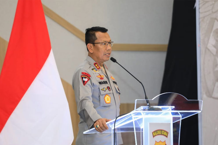 Gunakan Kewenangan dengan Nurani, Pesan Kunci Kapolda Malut untuk Polres Halsel