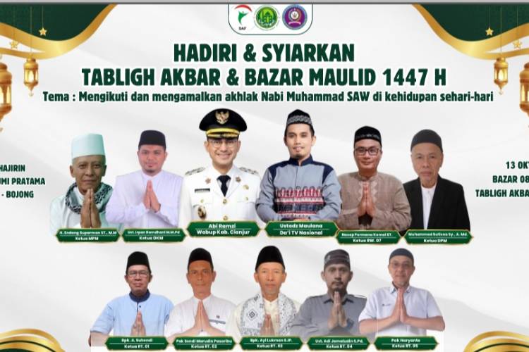 Dihadiri Abi Ramzi, Dai Kondang Ustadz Maulana Dijadwalkan Isi Ceramah di Cianjur