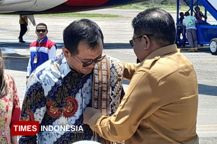 Resmi Terbang Perdana Sriwijaya Air di Waingapu, Begini Harapan Bupati Sumba Timur