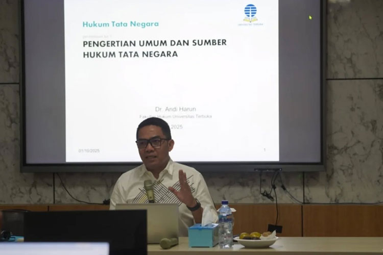 Wali Kota Samarinda Andi Harun Jadi Dosen, Bagikan Ilmu Hukum ke Mahasiswa UT