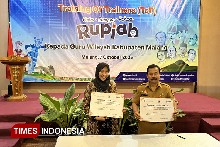 Cegah Peredaran Uang Palsu, BI Dorong Guru Jadi Agen Literasi Rupiah Malang
