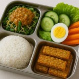 Nasi Pecel: Protein and Fiber Fulfilled with Just a Simple Menu