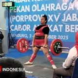 Lima Atlet Angkat Berat Kota Tasikmalaya Raih Tiket Porprov XV Jawa Barat 2026