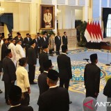 Presiden Prabowo Subianto Lantik 10 Duta Besar RI dan Satu Wakil Dubes di Istana Negara