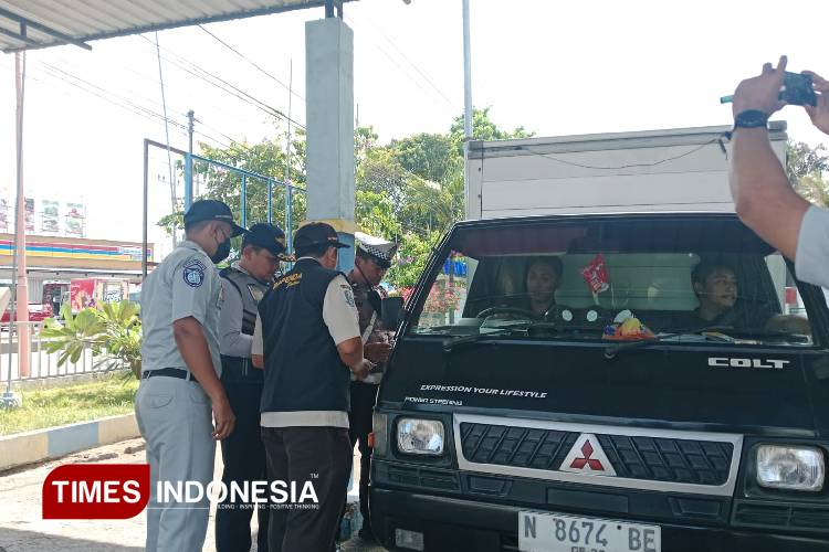 Puluhan Kendaraan Kena Tilang Operasi Kestib di Banyuwangi