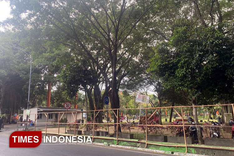 Revitalisasi Alun-Alun Merdeka Kota Malang Dimulai, Area Ditutup Total Selama 3,5 Bulan