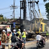 Pelebaran Jembatan KH Malik Picu Kemacetan di Kedungkandang Kota Malang