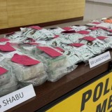Polisi Gagalkan Peredaran Sabu Sebanyak 30 Kg dan  'Happy Water' dari Malaysia di Meranti
