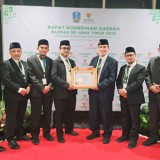 BAZNAS Kota Malang Raih Penghargaan Penguatan Modal UMKM Terbaik di BAZNAS Jatim Awards 2025