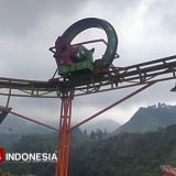 Wahana Sky Bike Golden Park Guci Tegal: Sensasi Bersepeda di Atas Awan