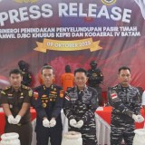 Bea Cukai Kepri Gagalkan Penyelundupan 26 Ton Pasir Timah ke Malaysia