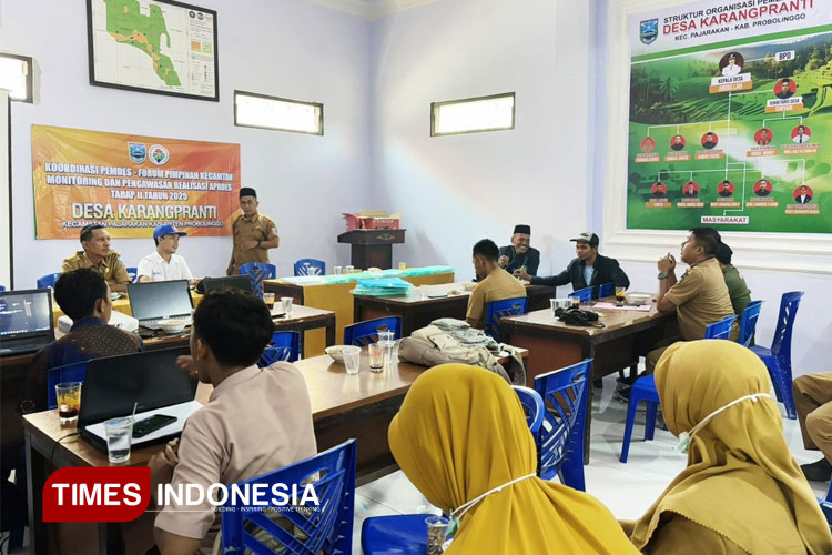 Monitoring dan Evaluasi Dana Desa di Desa Sukokerto, Kabupaten Probolinggo، Jatim (Foto: Abdul Jalil/TIMES Indonesia)