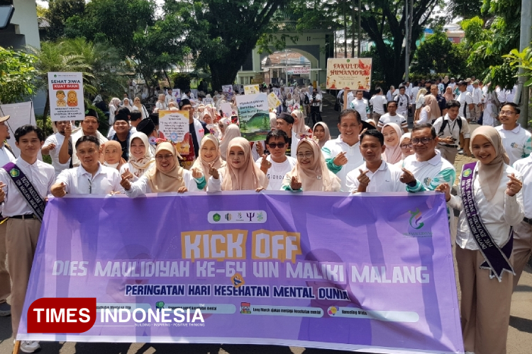 UIN Malang Gelar Kick Off Dies Maulidiyah ke-64 dan Kampanye Kesehatan Mental