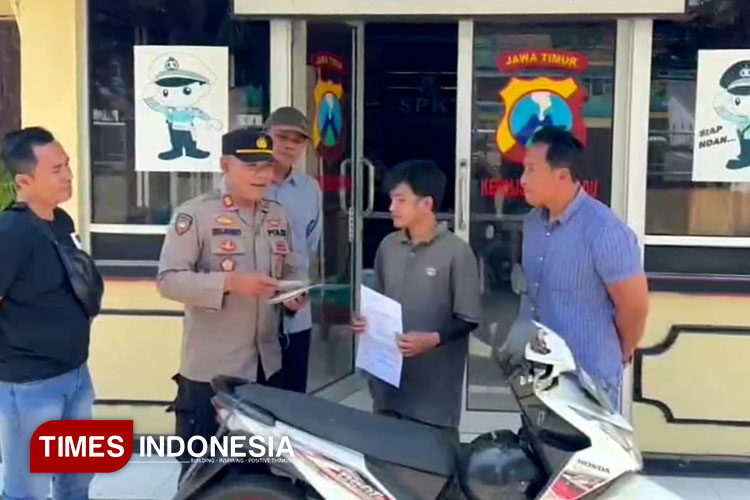Motor Hilang Tiga Hari, Warga Probolinggo Bersyukur Kendaraannya Ditemukan di Banyuwangi