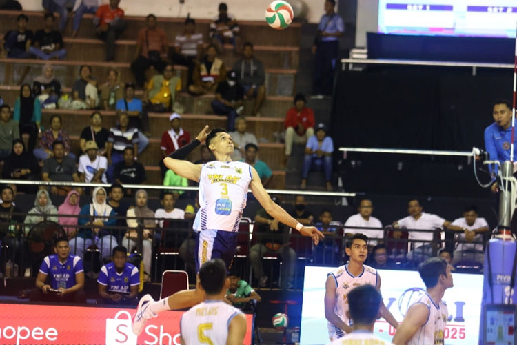 Final Four Livoli Divisi Utama 2025, TNI AU Dipaksa Main Lima Set Taklukkan Perumda Tirta Baghasasi