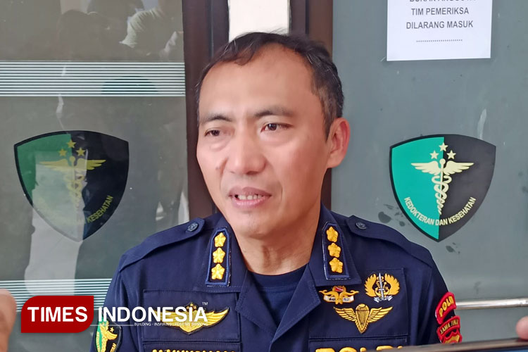 Kabiddokkes Polda Jatim, Kombes Pol Dr. dr. Mohammad Khusnan. (Foto: Siti Nur Faizah/TIMES Indonesia)