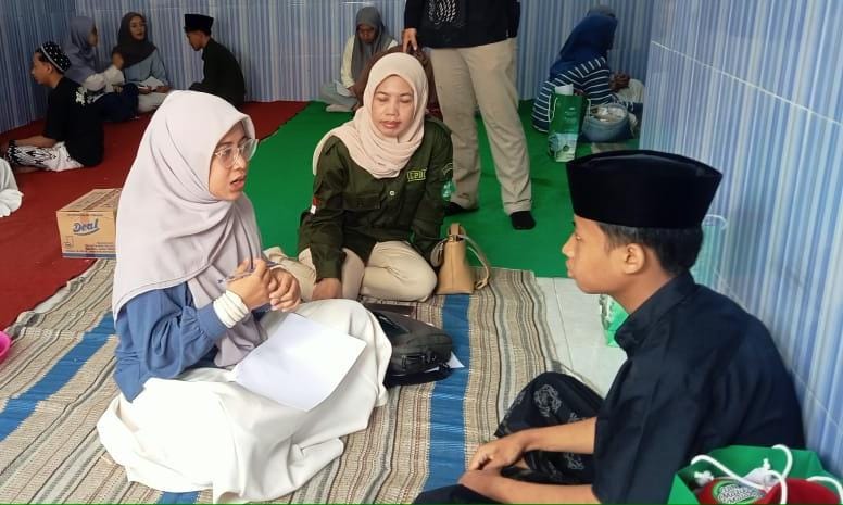 Konseling santri Al Khoziny asal Kota Malang oleh tim Fakultas Psikologi UIN Malang. (Foto: PCNU)