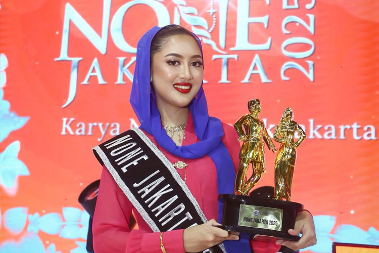 None Jakarta 2025, Farel Larasati. (FOTO: Defa for TIMES Indonesia)