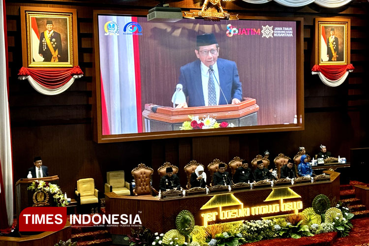 Mahfud MD Tegaskan Peran Vital Jatim, Dari Sejarah hingga Nilai Kejujuran