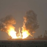 Roket Gravity-1 China Meluncur dari Laut Lepas
