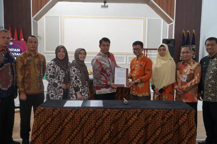 Angkat Kualitas Layanan, Klinik Pratama Rutan Banjarnegara Disurvei Tim Akreditasi LASKESI