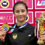 Polwan Polda Sumut Raih Emas di Uzbekistan Kickboxing World Cup 2025
