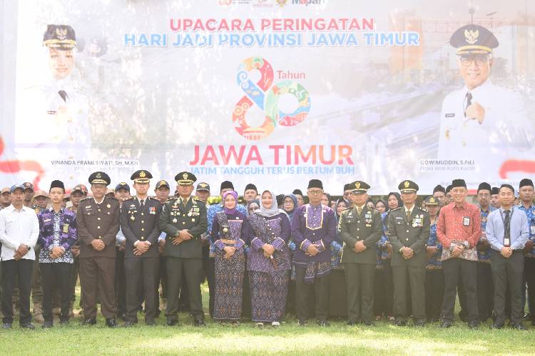Peringatan Hari Jadi ke-80 Jatim di Kota Kediri Perkuat Komitmen Melayani Masyarakat