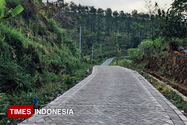 Jalan Viral Tempat Guru Terjatuh di Sumber Probolinggo Kini Jadi Mulus