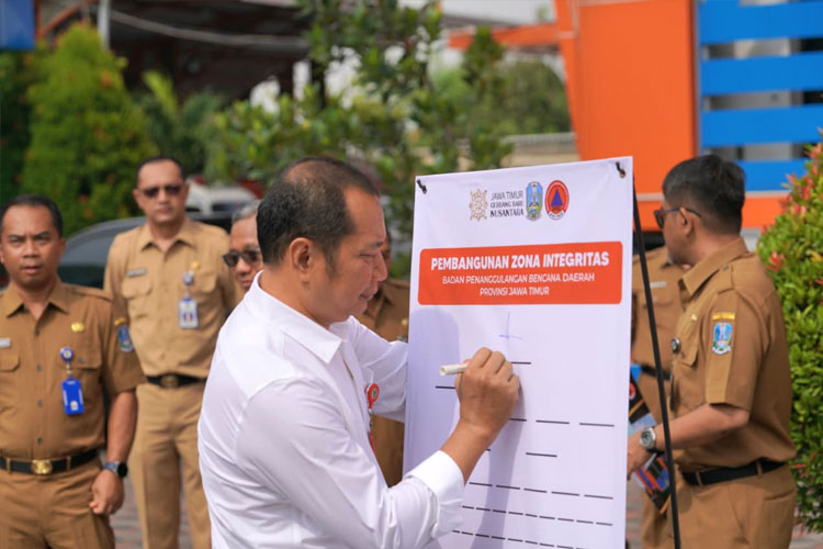 BPBD Jatim Canangkan sebagai Zona Integritas
