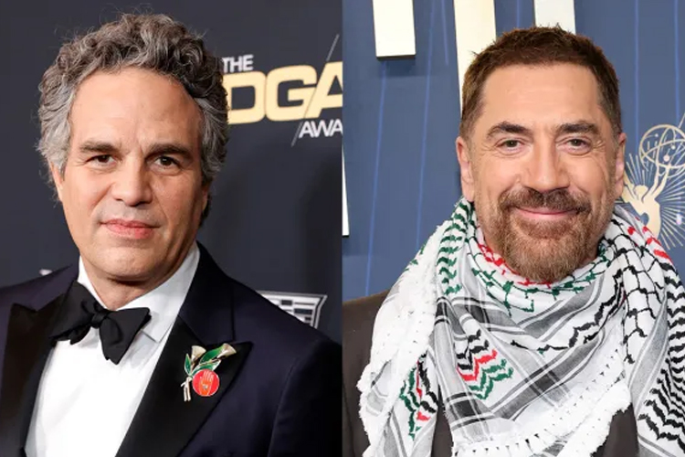 Mark Ruffalo dan Javier Bardem (Foto: Frazer Harrison/Amy Sussman/Getty Images)
