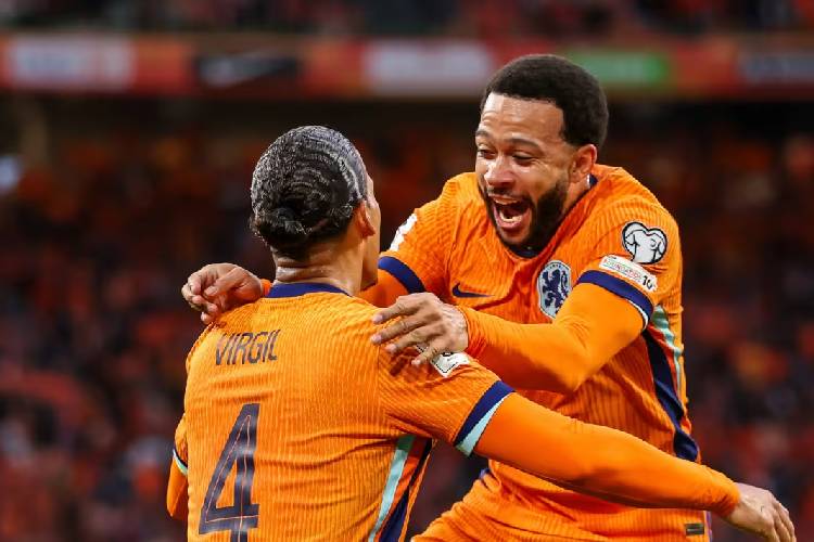 Kualifikasi Piala Dunia 2026: Belanda dan Denmark Pesta Gol, Kepulauan Faroe Bikin Kejutan
