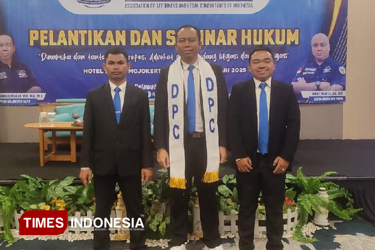 Ketua DPC PPKHI Mojokerto Raya, Lukman Sugiharto Wijaya. (Foto: Theo/TIMES Indonesia)