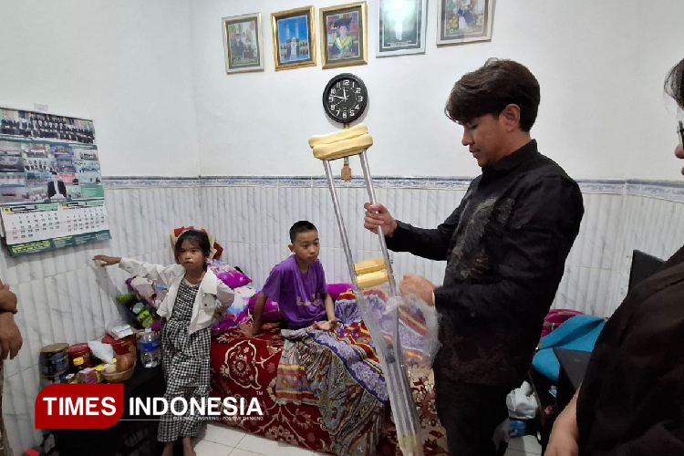 Dapat Bantuan Kaki Palsu, Semangat Rossy Jadi Pesilat Pagar Nusa Kembali Berkobar