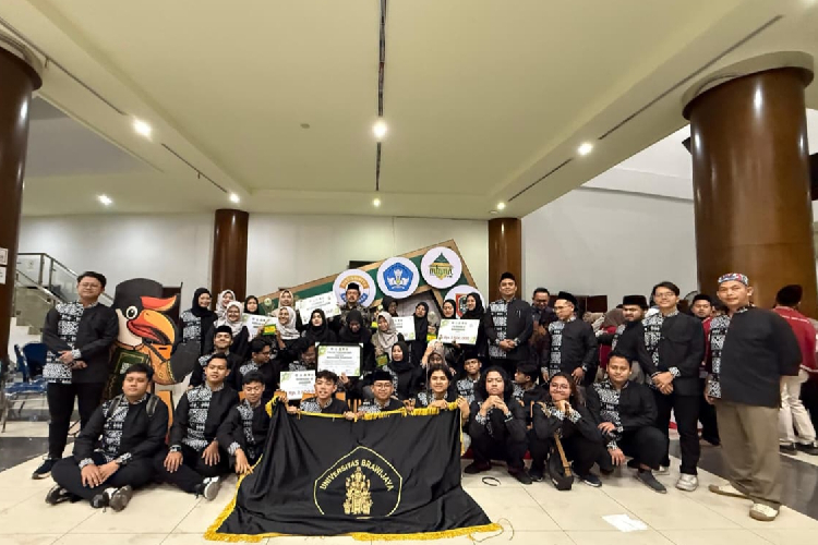 Kafilah Universitas Brawijaya Bawa Pulang Sejumlah Gelar Juara di MTQMN XVIII