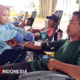 Kampung Donor Darah Desa Sidomekar Himpun Puluhan Kantong Darah dari Warga