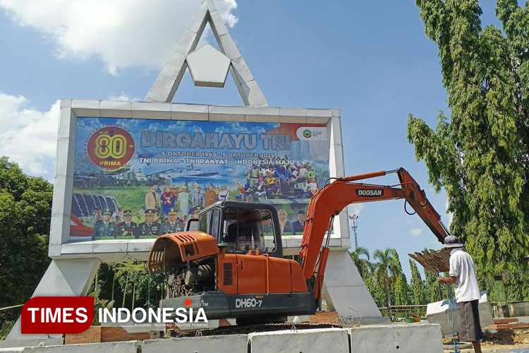 Tata Ulang Pusat Kota, Pemkab Blora Percantik Alun-Alun Lewat Proyek Drainase Baru