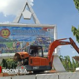 Pemkab Blora Percantik Alun-Alun Lewat Proyek Drainase Baru