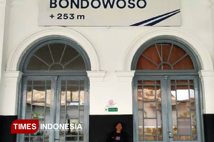 Stasiun Kereta Api Bondowoso kini berfungsi sebagai museum Kereta Api (FOTO: Moh Bahri/TIMES Indonesia)