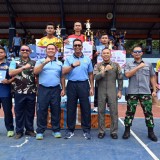 Depohar 30 Juara Turnamen Voli Antar Satuan di Lanud Abdulrachman Saleh Malang