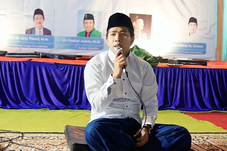 Anggota DPRD Kabupaten Sidoarjo Muh Zakaria Dimas Pratama.