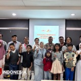Tiga Anak Wartawan di Gresik Terima Beasiswa dari MPM Honda