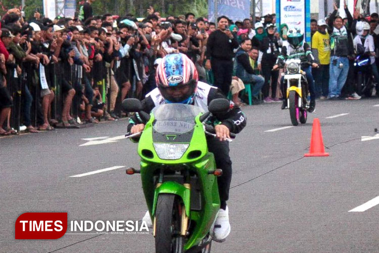 Sidoarjo Race Festival Vol. 1 yang digelar di kawasan Perumahan Pondok Candra, Kecamatan Waru, pada Jum’at (22/11/2024). (Foto: Dok. TIMES Indonesia)