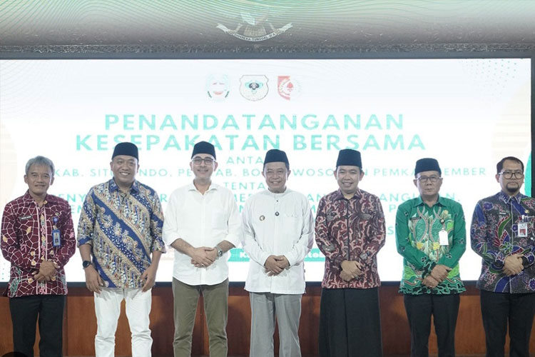 Bupati Bondowoso, Situbondo, dan Jember Sepakat Wujudkan Sinergi Pembangunan Kawasan