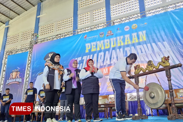 Kali Ketiga Pacitan Dipercaya Kemenpora RI Gelar Tarkam, Wabup: Ajang Lahirkan Atlet Pro