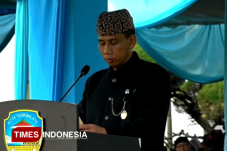 Wamendagri Akhmad Wiyagus Jadi Inspektur Upacara HUT ke-24 Kota Tasikmalaya, Ini Pesannya