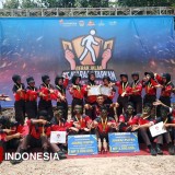 SMKN 2 Pacitan Borong Juara Lomba Gerak Jalan Tarkam Kemenpora 2025