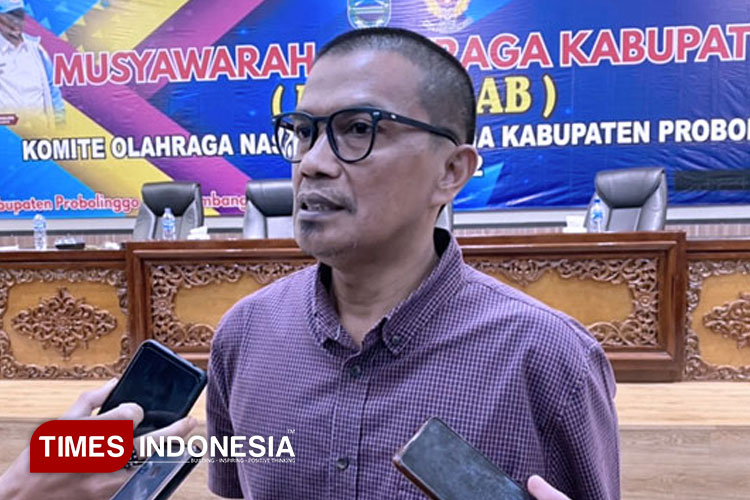 Ketua KONI Kabupaten Probolinggo, Zainul Hasan.(Foto dok TIMES Indonesia)