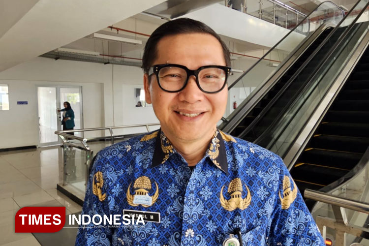 Kepala Dinkes Kota Malang, dr Husnul Muarif saat ditemui awak media. (Foto: Rizky Kurniawan Pratama/TIMES Indonesia)
