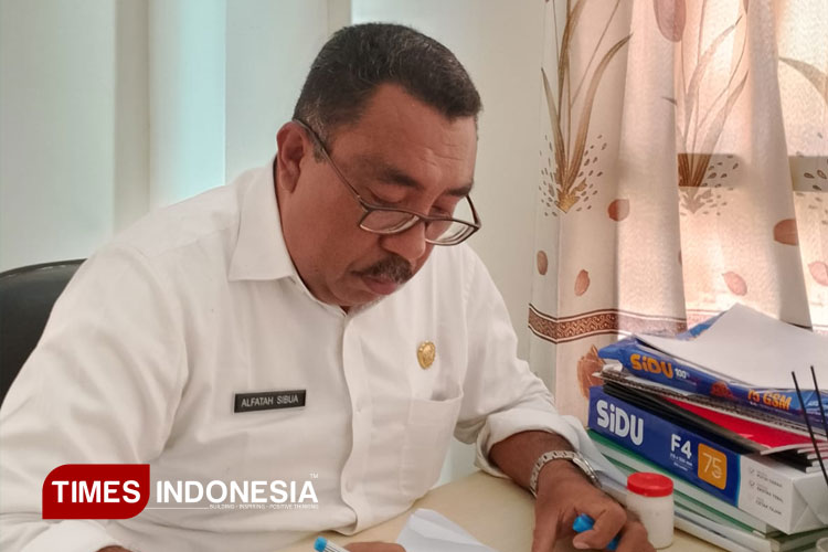 Kepala BKD Pemkab Pulau Morotai, Hi Alfatah Sibua, MSi. (Foto: Abdul H Husain/TIMES Indonesia)